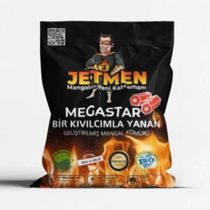 Jetmen PRO Geliştirilmiş Mangal Kömürü